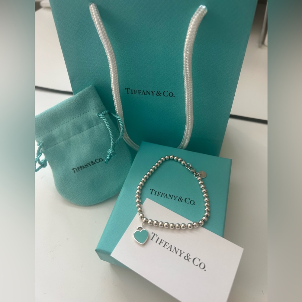 Tiffany & Co. Bead bracelet with diamond (4mm)